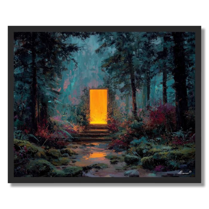 THE FLOATING DOORWAY - FRAMED