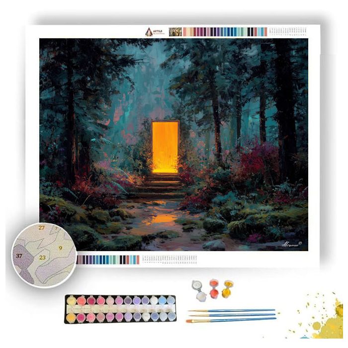 THE FLOATING DOORWAY - Paint by Numbers Full Kit