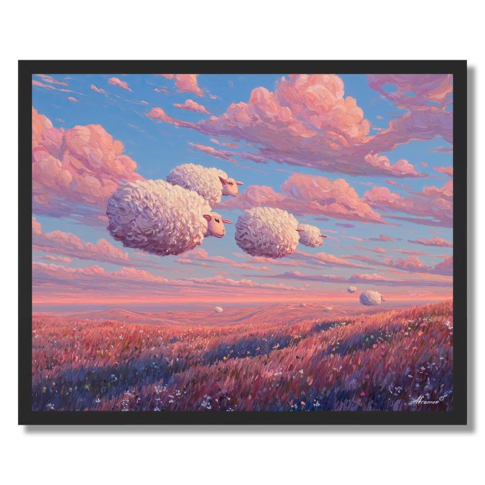 THE CLOUD FARM - FRAMED