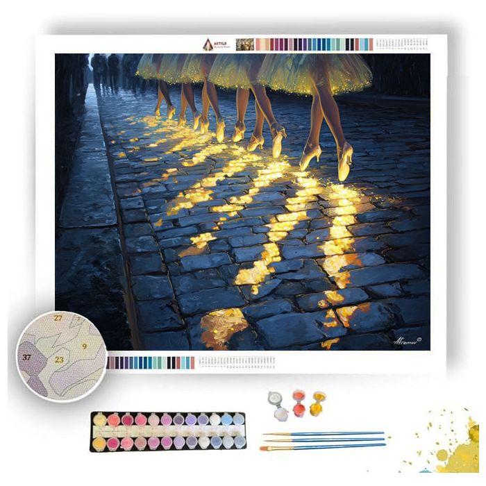MOONLIGHT PARADE - Paint by Numbers Full Kit