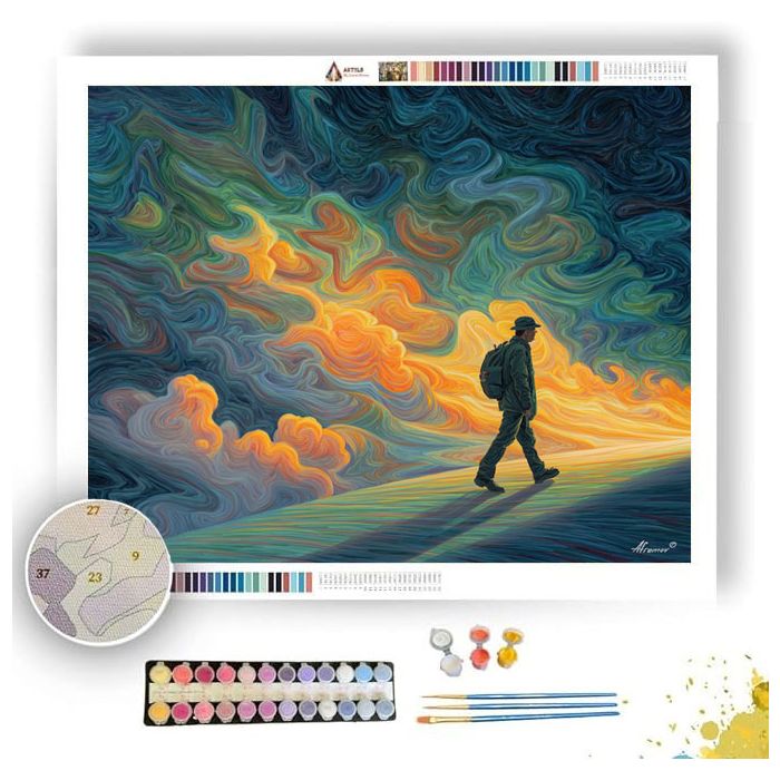 THE COLOR WANDERER - Paint by Numbers Full Kit