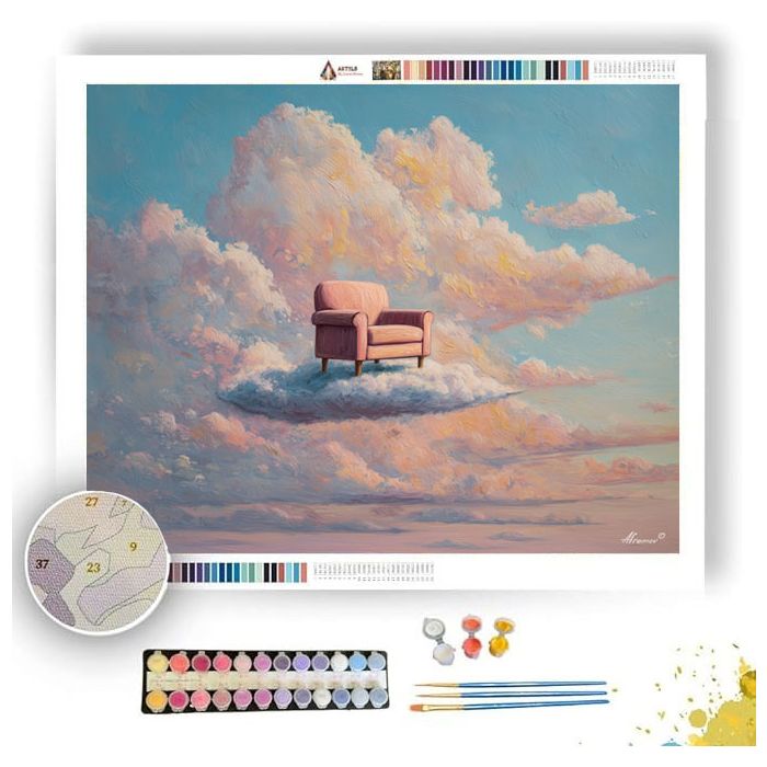 THE CLOUD CHAIR - Paint by Numbers Full Kit