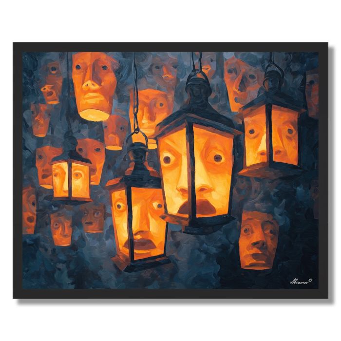 THE LAMP WHISPERER - FRAMED