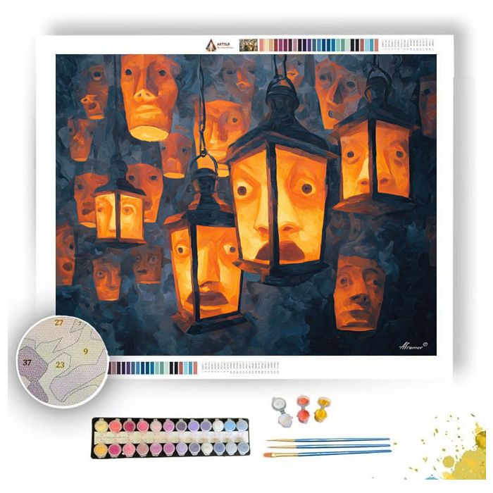 THE LAMP WHISPERER - Paint by Numbers Full Kit