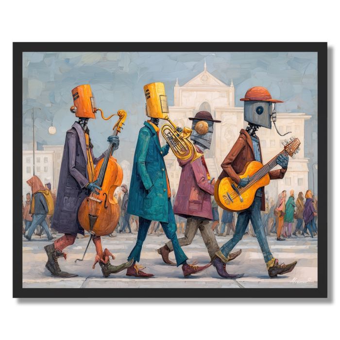 COLOR STREET PARADE - FRAMED