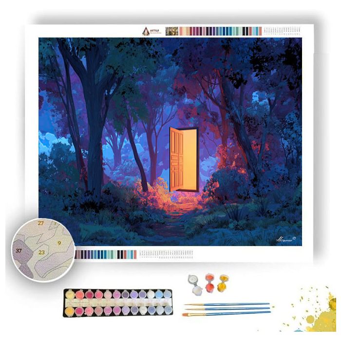 FLYING DOORS - Paint by Numbers Full Kit