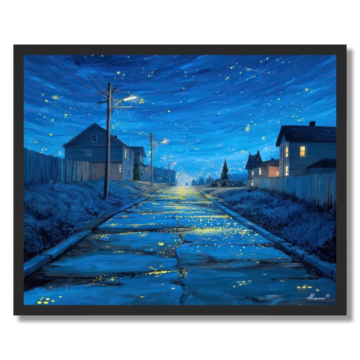 STREET OF STARS - FRAMED
