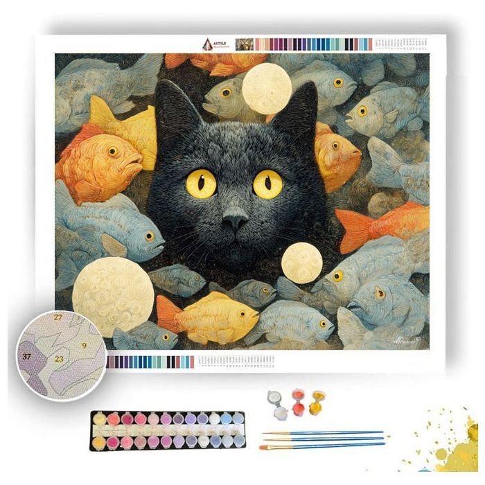 THE CATS DREAM - Paint by Numbers Full Kit