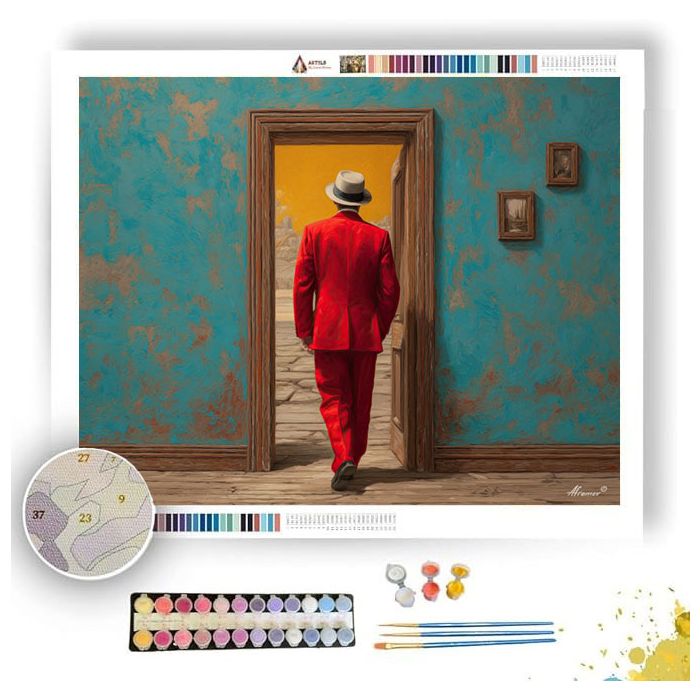 THE LIVING PAINTING - Paint by Numbers Full Kit
