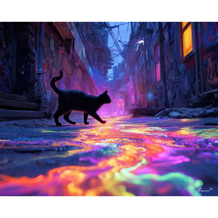 CAT ON COLOR STREET