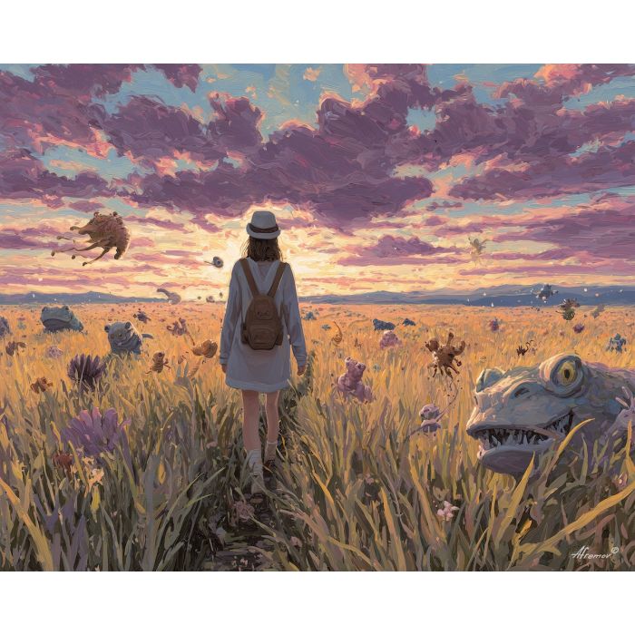 WALKING THROUGH DOODLES