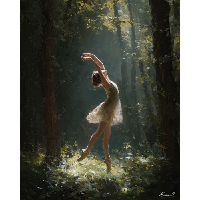 DANCER AMONG TREES