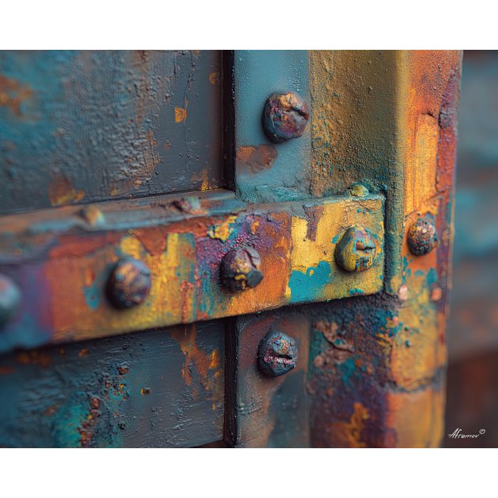 PAINTED METAL DETAIL