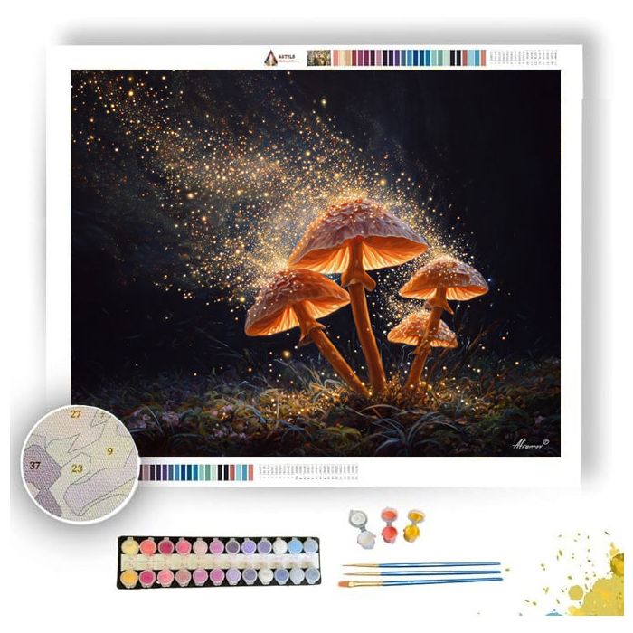SPORE GARDEN - Paint by Numbers Full Kit