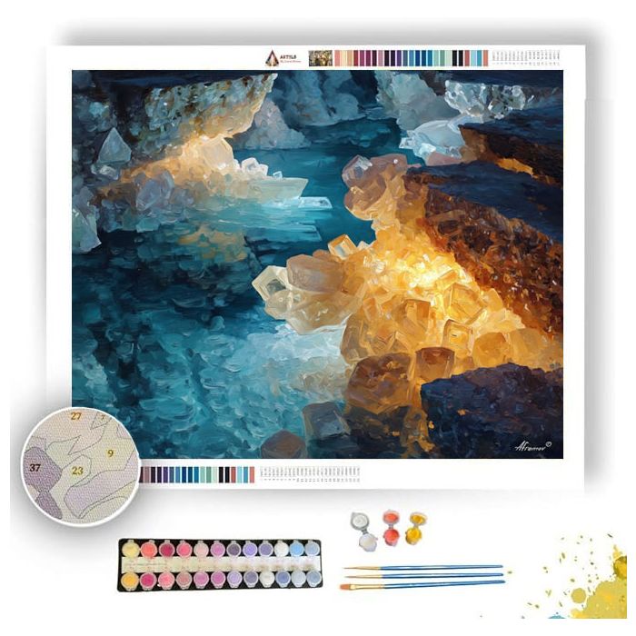 CRYSTAL BRIDGE - Paint by Numbers Full Kit