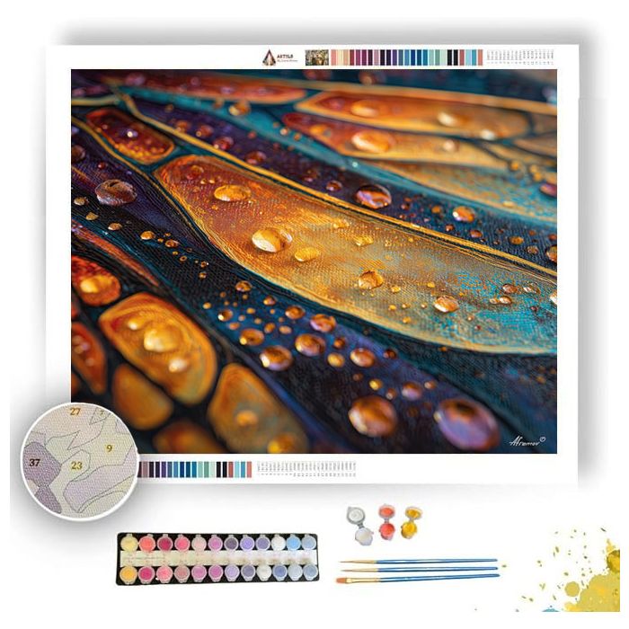 BEE WING REFRACTION - Paint by Numbers Full Kit