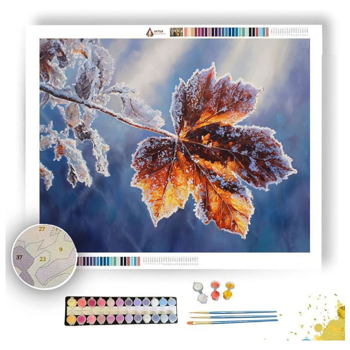 CRYSTAL LEAF LIGHT - Paint by Numbers Full Kit