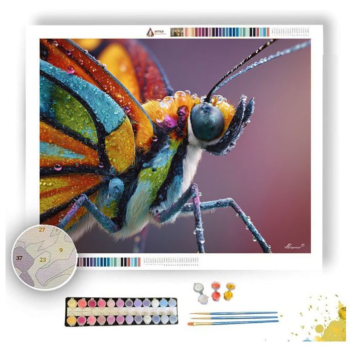 COLORFUL ANTENNAE - Paint by Numbers Full Kit