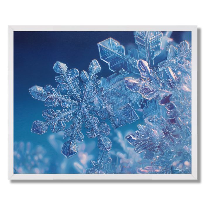 SNOWFLAKE CORE - FRAMED