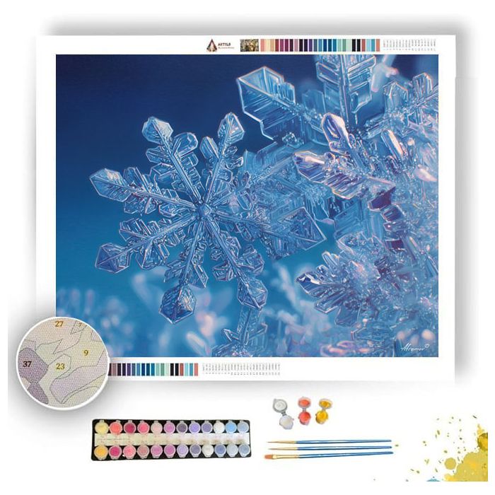 SNOWFLAKE CORE - Paint by Numbers Full Kit