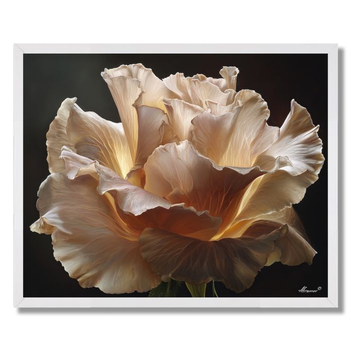 PETAL EDGE LIGHT - FRAMED