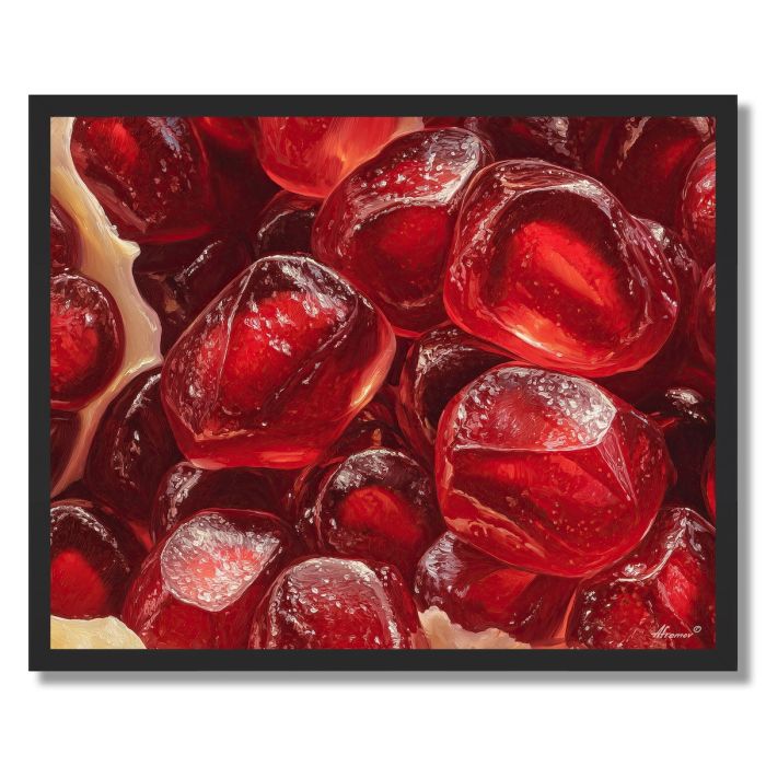 RUBY FRUIT GLOW - FRAMED