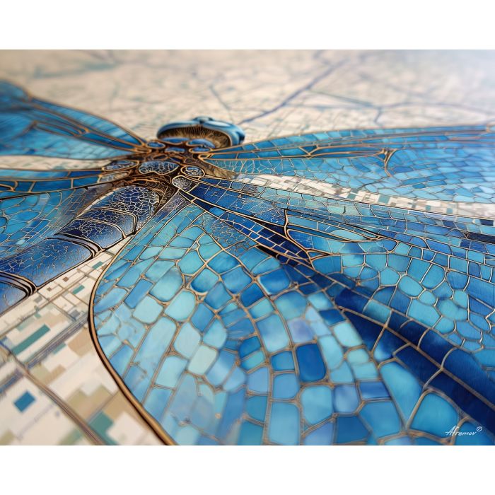 DRAGONFLY WING MAP