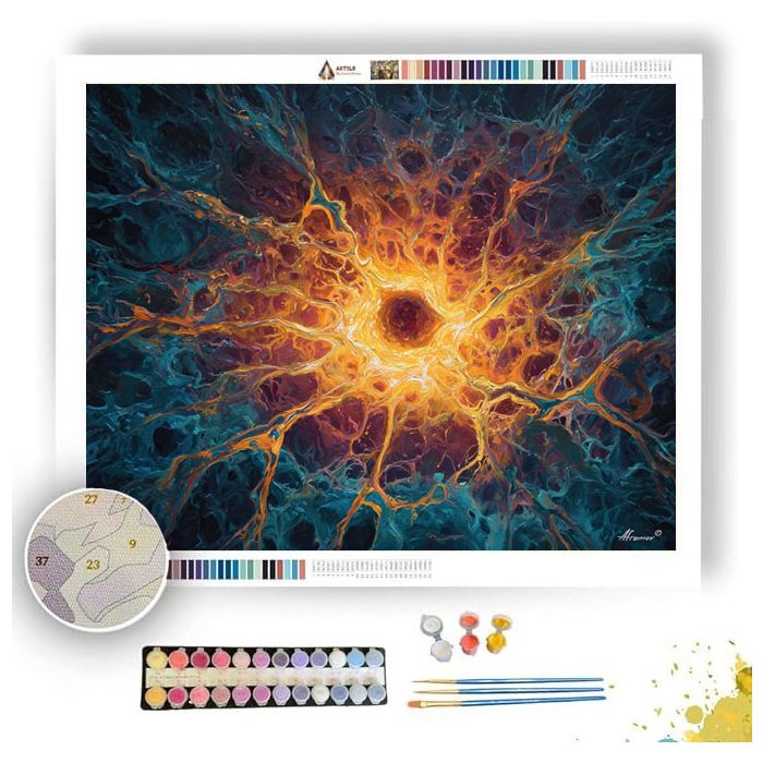 ATOM OF BEAUTY - Paint by Numbers Full Kit