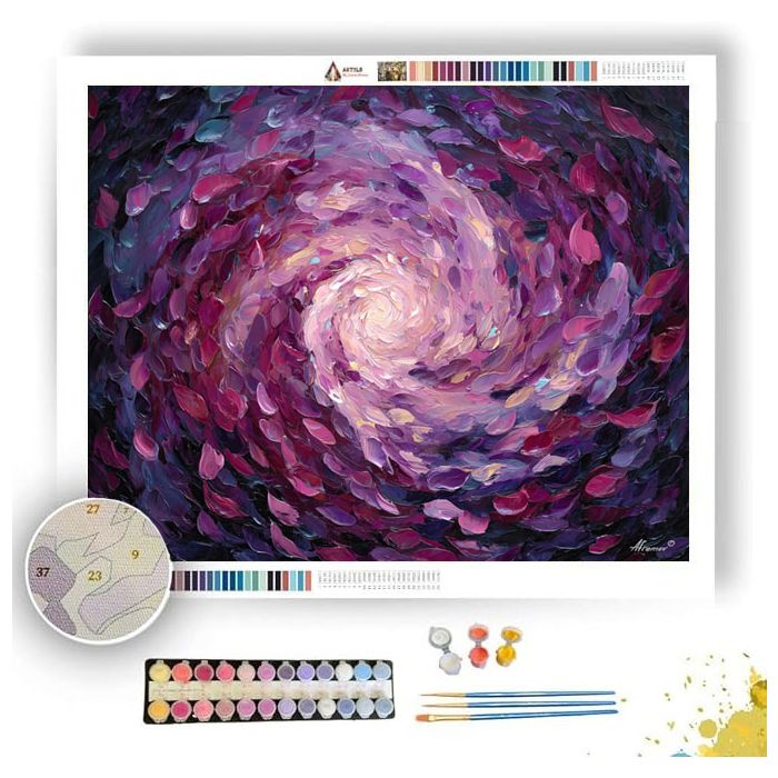 PETAL GALAXY - Paint by Numbers Full Kit