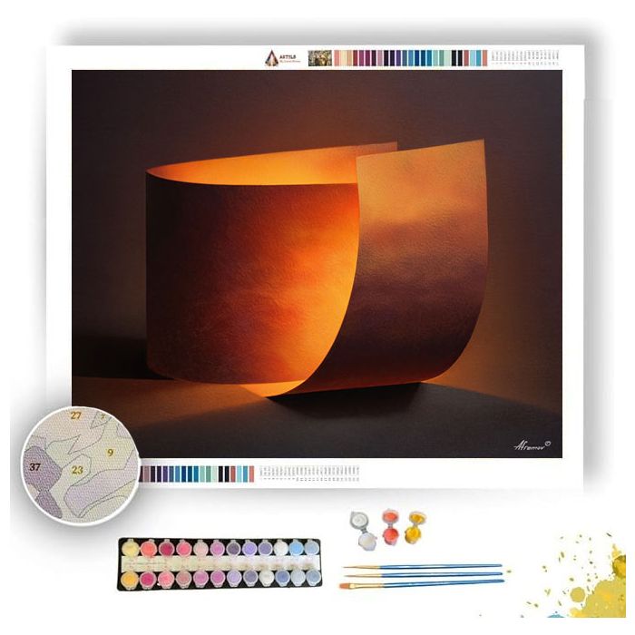 PAPER FOLD LIGHT - Paint by Numbers Full Kit