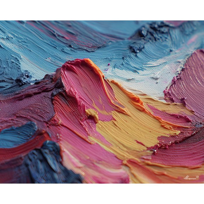 BRUSHSTROKE MOUNTAIN