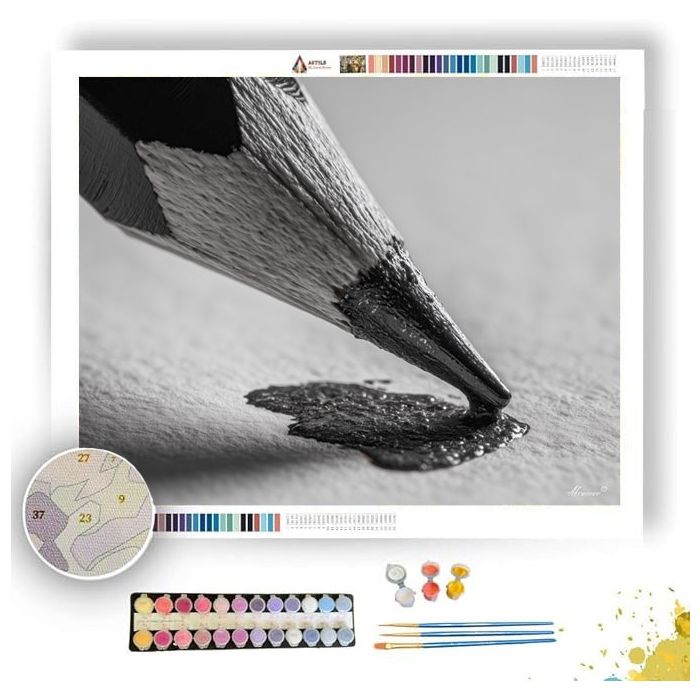 PENCIL TIP WORLD - Paint by Numbers Full Kit