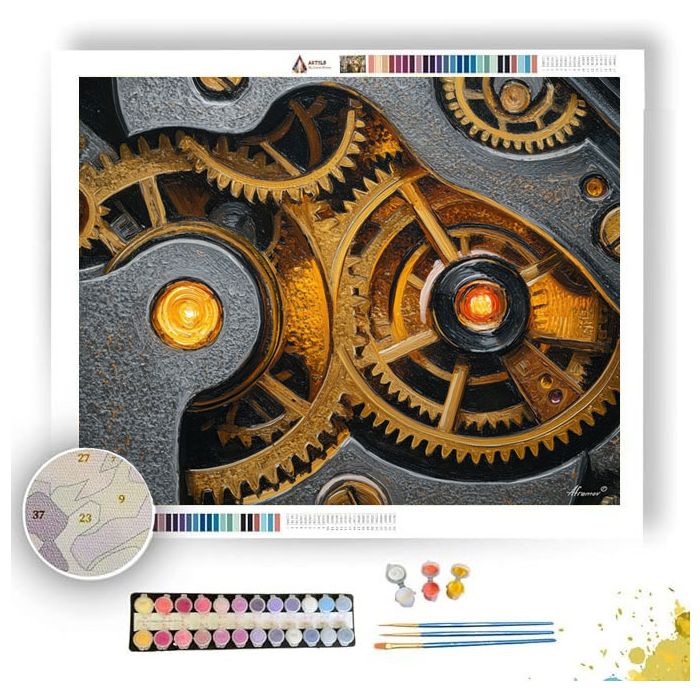 CLOCKWORK UNIVERSE - Paint by Numbers Full Kit