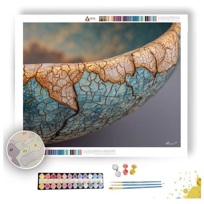 CERAMIC EDGE DETAIL - Paint by Numbers Full Kit