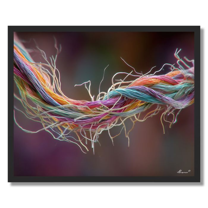 WIRE ENTANGLEMENT - FRAMED