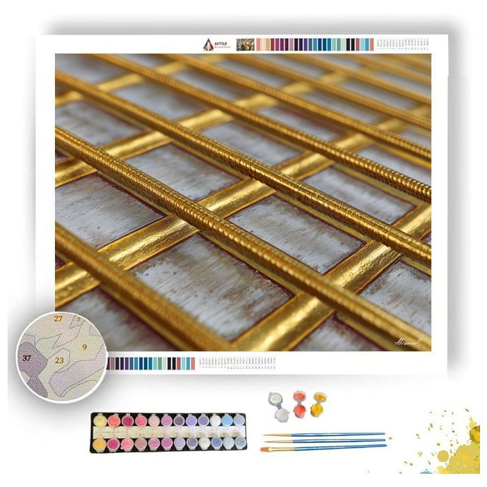 GUITAR FRET DETAIL - Paint by Numbers Full Kit