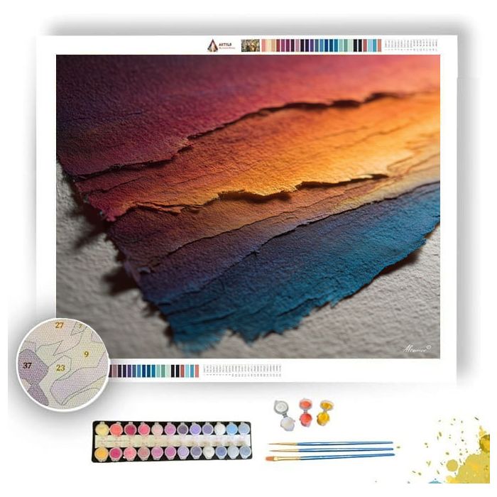 PAPER INK BLEED - Paint by Numbers Full Kit