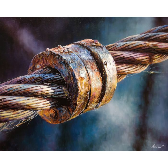 WIRE BRIDGE REFLECTION