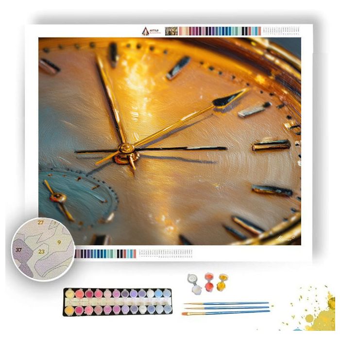 WATCH FACE CLOSE - Paint by Numbers Full Kit