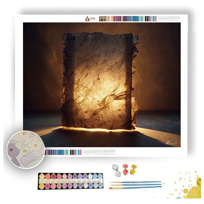 PAPER FIBER LIGHT - Paint by Numbers Full Kit