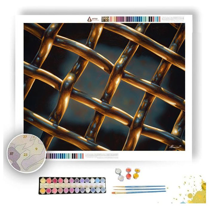 METAL MESH GLOW - Paint by Numbers Full Kit