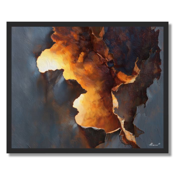 PAPER EDGE LIGHT - FRAMED