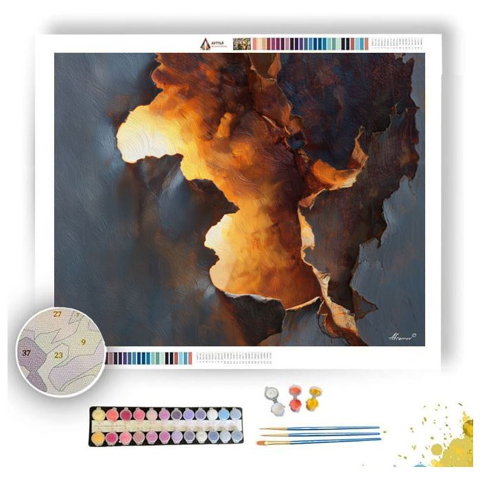 PAPER EDGE LIGHT - Paint by Numbers Full Kit