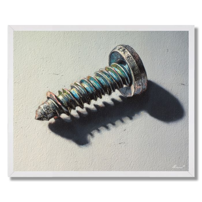 SCREW THREAD SHADOW - FRAMED