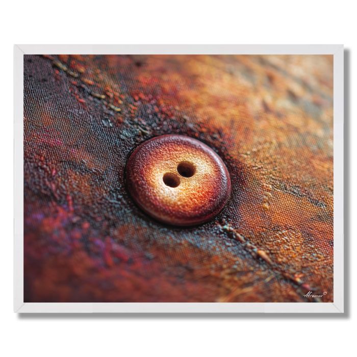 FABRIC BUTTON LIGHT - FRAMED