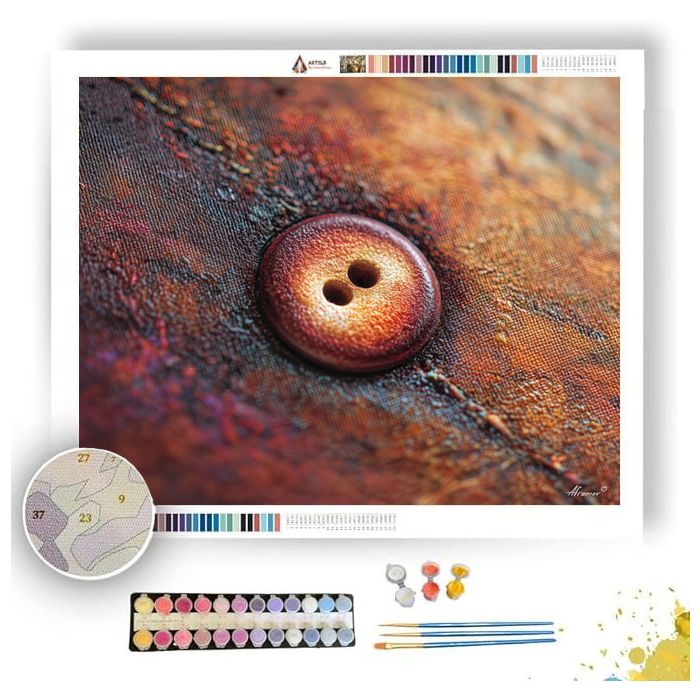 FABRIC BUTTON LIGHT - Paint by Numbers Full Kit