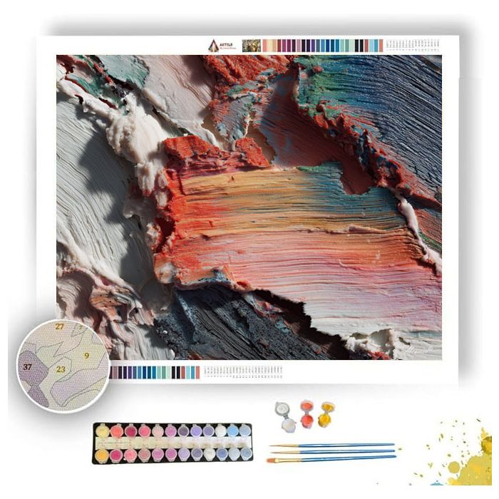 PAINT LAYER CROSSCUT - Paint by Numbers Full Kit