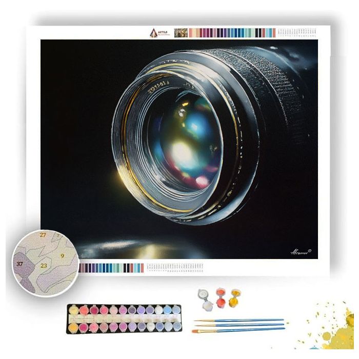 CAMERA LENS CORE - Paint by Numbers Full Kit
