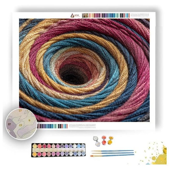 THREAD SPOOL COLOR - Paint by Numbers Full Kit