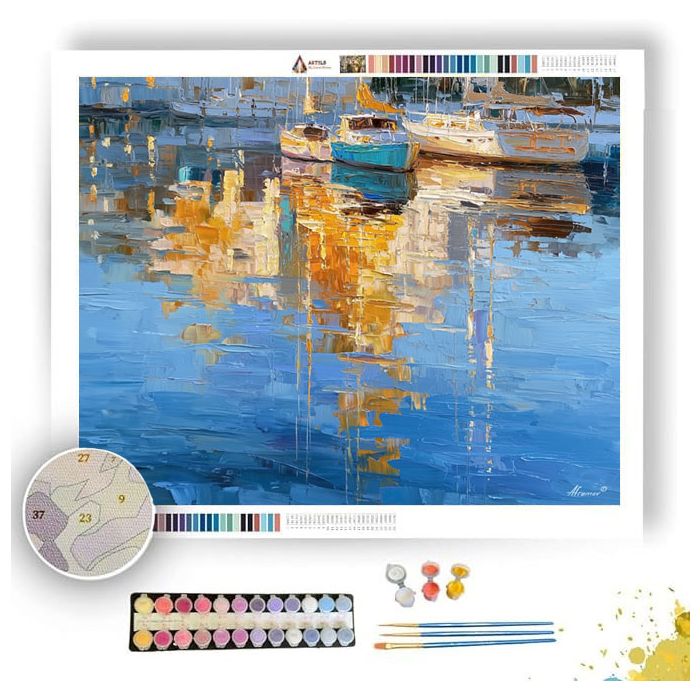 CALM BAY - Paint by Numbers Full Kit